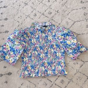 en saison floral top